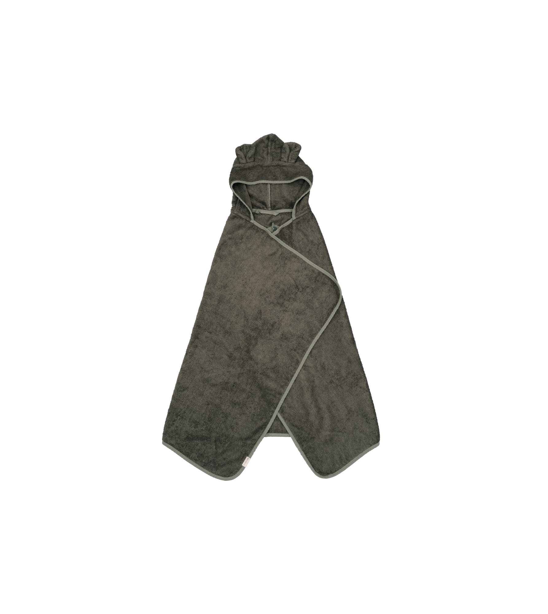 Hooded Junior Towel - Bear - Olive (primary)_edit.png