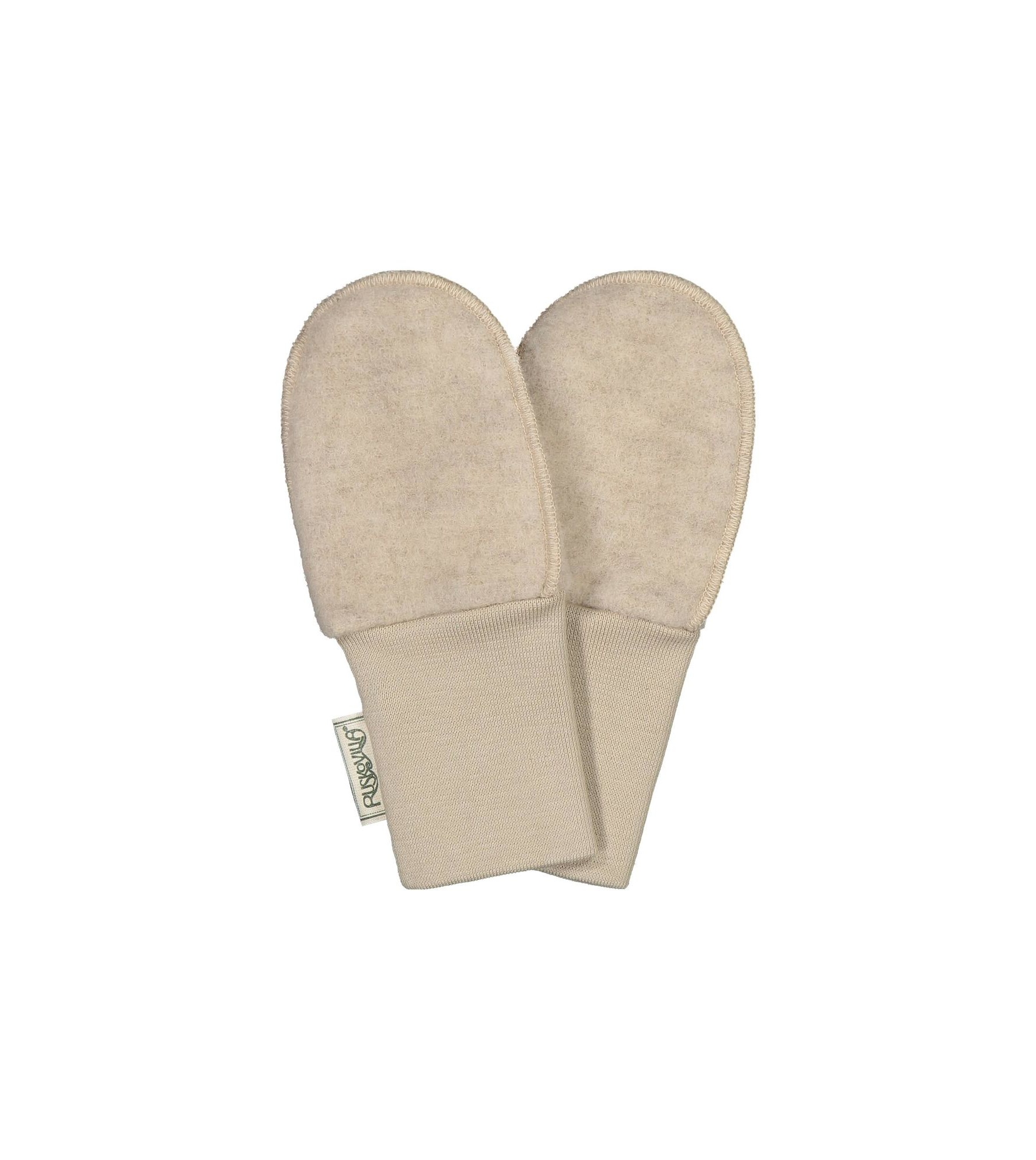 Ruskovilla_vauvat_babies_merino_villafleecelapaset_mittens_dyyni_dune.jpg