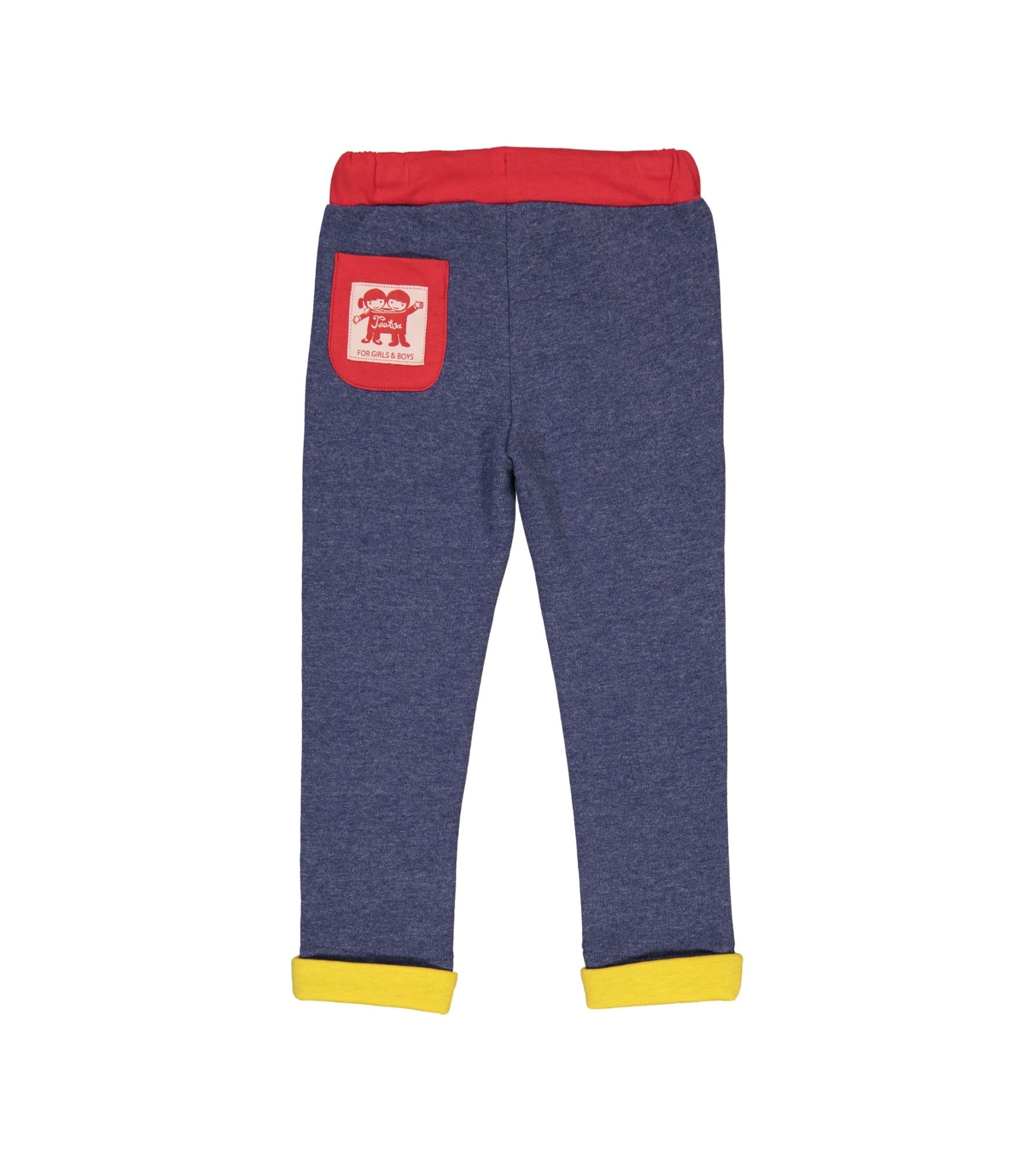 Malmo Slim Fit Sweatpants Heather Blue Back_downsized.jpg