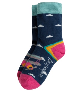 Frugi mustriga sokid / lennuk