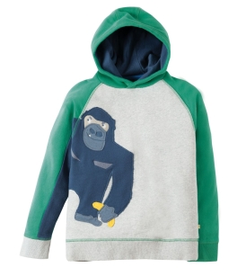 Kapuutsiga dressipluus HEDGEROW / gorilla