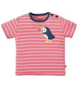 Frugi aplikatsiooniga t-särk WILBUR / lind