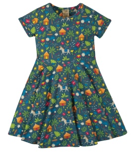 Frugi kleit SKATER / Indigo farm